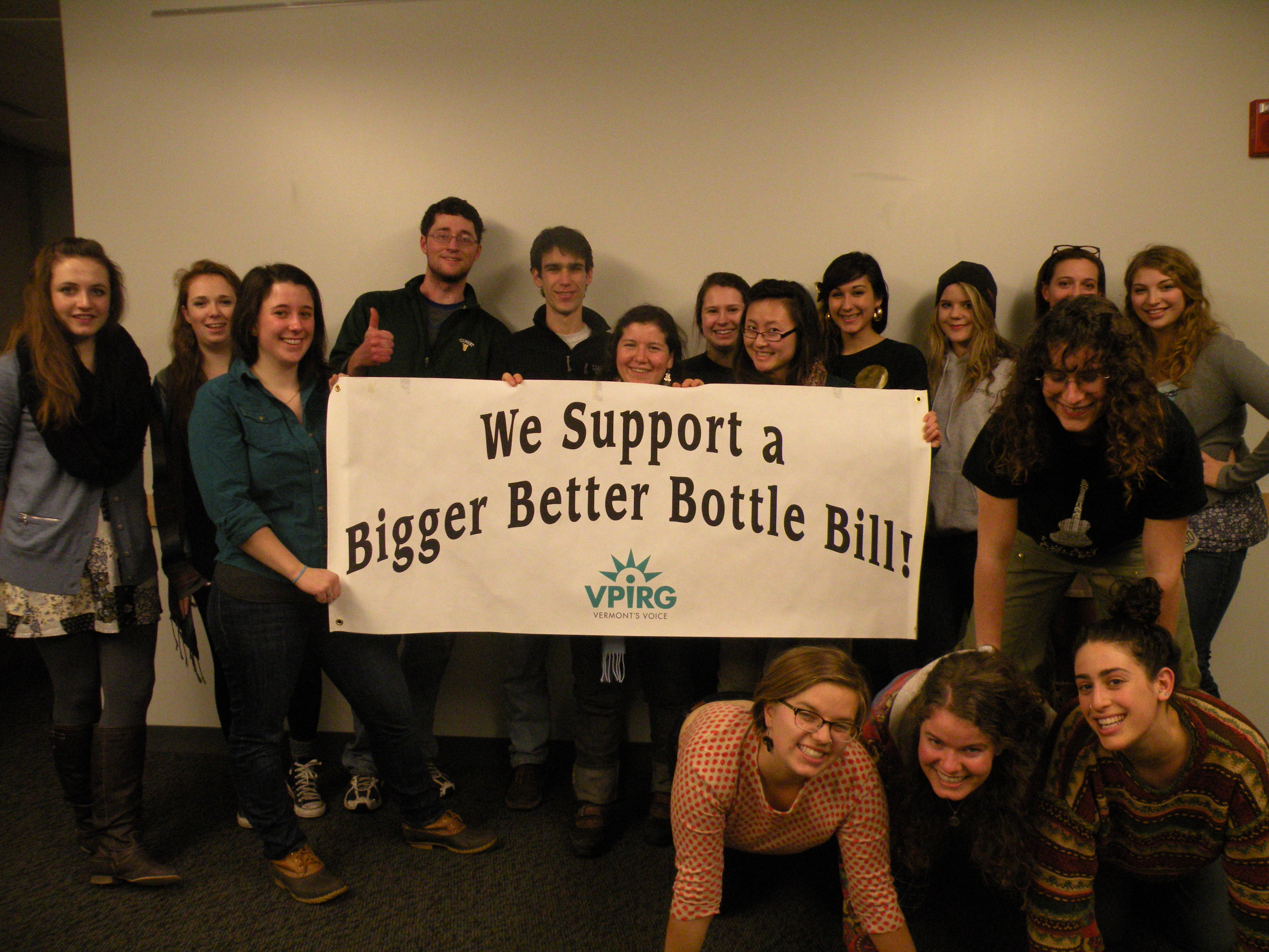 UVM Student Group Calls on Legislature to Expand Bottle Bill Vermont