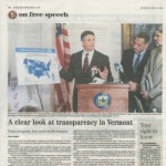 Burns: A Clear Look at Transparency in Vermont