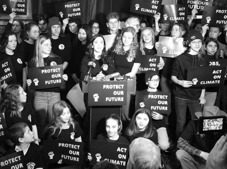 Vermont Youth “Protect Our Future. Act on Climate."