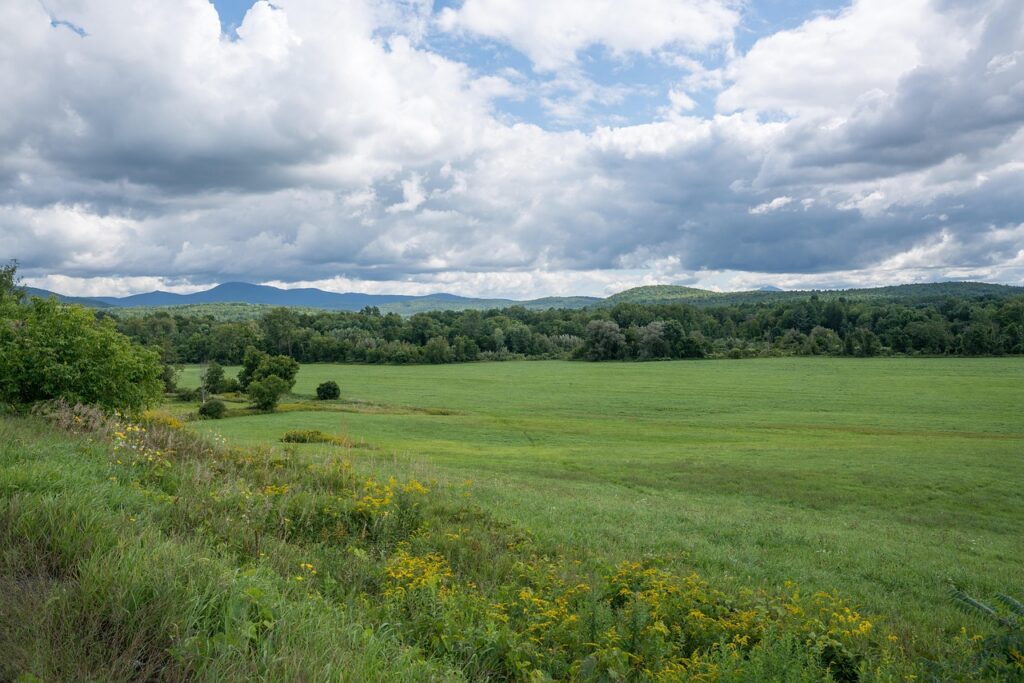 mountains, rural, countryside, outdoors, clouds, tourism, country, scenery, colorful, vermont, nature, landscape